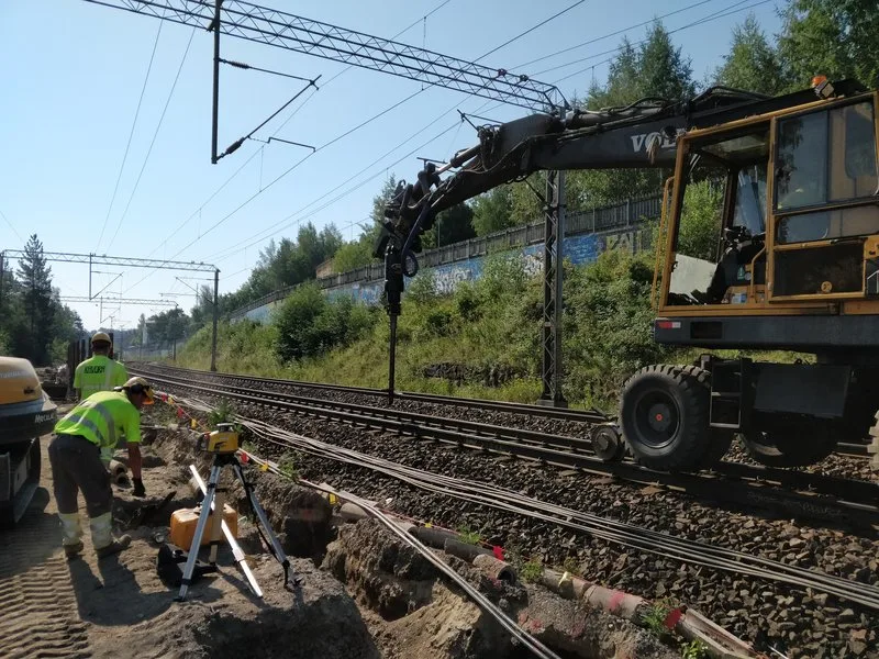 Infrastrutture su fondazioni a pali a vite